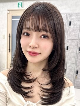 エジョン 三鷹店(Aejon) 三鷹くびれレイヤーショートボブミディアムレイヤー顔周り