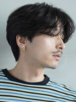 バイフィフス 原宿/表参道(by fifth)&nbsp;原宿ニュアンスパーマメンズカットセンターパート刈り上げなし