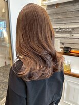 フリックヘアサロン 梅田茶屋町2号店(FLICK HAIR SALON) レイヤーカット/透明感/イルミナカラー