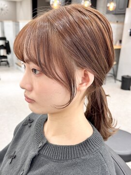 アト(Ato.) いまっぽ可愛く◎抜け感×顔まわりカット【向】【Ato.明石】