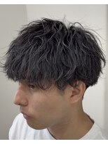 ベル 桑名(BHEL)&nbsp;桑名メンズパーマツイストスパイラルパーマッシュウルフカット