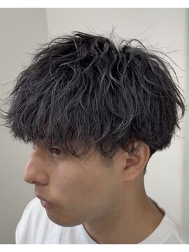 ベル 桑名(BHEL) 桑名メンズパーマツイストスパイラルパーマッシュウルフカット