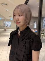 キルトプラスリム(Qilt+LIM) White beige×mash short