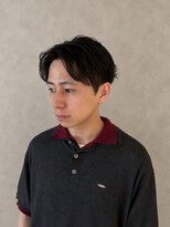 ニーイチイチ(211)&nbsp;メンズセンターパート×ニュアンスパーマ