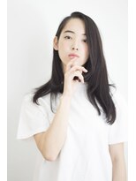 ヘアーサロン リノ(Hair Salon Lino)&nbsp;ロングストレート　ダークアッシュ