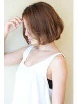 レウナ 外苑前(Reuna)&nbsp;ミルクティーカラーｘノームコアｘメルトカラーｘ無造作ウェーブ