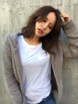 リマ(RIMA)&nbsp;【RIMA】 外国人風☆クセ毛風なラフカール×こなれセミディ