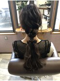 ダウンスタイルアレンジ