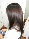 ナチュラルストレートヘアー!