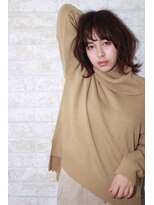 ソア 武蔵小杉(SOAR) モードな3Dカラーのミニマムボブノットヘアonジグザグバング