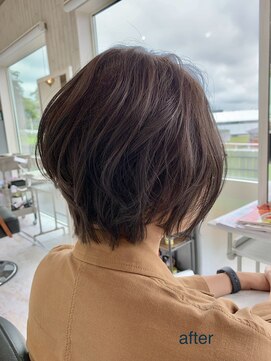 ヘアーデザイン デルタ(Hair Design Delta) モテショート