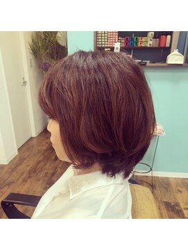 ジョーダン ヘアーワークス(JohDan hair works) ボブピンクレッドベージュオレンジブラウンラベンダーチェリー