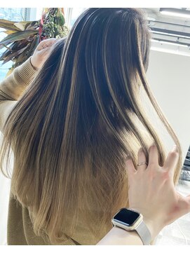 レディアル 大宮(REDEAL) 【REDEAL大宮】エアータッチバレイヤージュ[ハイライトメッシュ]