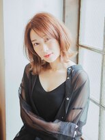 プロデュース 相模原店(Produce) 簡単スタイリング♪うるツヤ愛されブラウン☆くびれセミディ