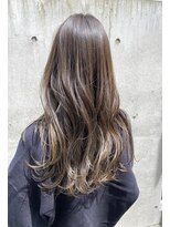ロンドアベニール 北千住(Lond avenir)&nbsp;ブリーチなしシアーグレージュ　西田大樹