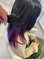 ヘアアートディックス 土気店(Hair Art dix)&nbsp;ロング　インナーカラースタイル