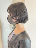 キュートなふわくしゅパーマのAラインボブ♪