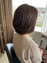 コア フィール ア デイ(COIFFURE A DAY)&nbsp;【簡単スタイリングミディアムボブ】ブルーバイオレット