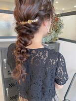 カノンヘアー(Kanon hair)&nbsp;あみおろしアレンジ