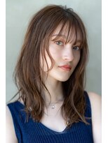 ドットハリス(.Hallis)&nbsp;大人可愛い前髪/ミディアム/ボブ/20代30代/原宿/表参道