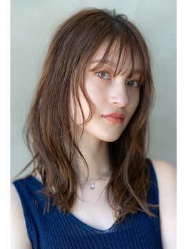 ドットハリス(.Hallis) 大人可愛い前髪/ミディアム/ボブ/20代30代/原宿/表参道