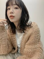 ヘアアンドメイク シークネクスト(HAIR&MAKE SeeK NEXT) スモーキーグレージュ☆ミディアム