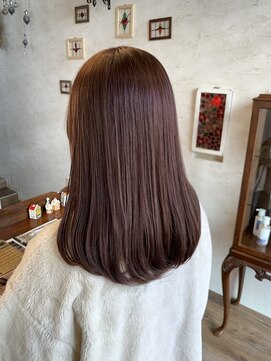 フェイバー 警固店(FAVOR) ピンクブラウン/パーソナルカラー診断/髪質改善/縮毛矯正