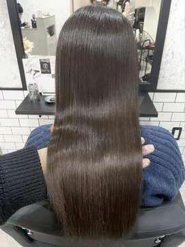 アンド(ANDO) 【本町】ショコラグレージュ 髪質改善ウルトワ ULTOWA 透明感 艶