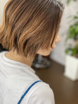 スナリー(Snaly) シークレットハイライト/顔周り/レイヤー/きりっぱ/レイヤーボブ