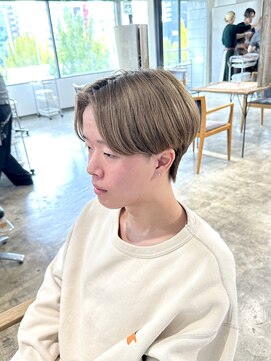 ザ オーダー(THE ORDER) BTSジミン風センターパート韓国センターパートヘアメンズヘア