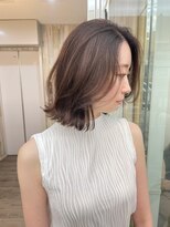 ネウィ 国分寺(newi) ミディアムレイヤーカット艶髪/くびれスタイル