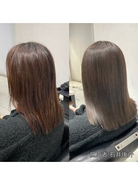 IJK 表参道 【髪質改善縮毛矯正+treatment税込¥16500】髪質改善縮毛矯正