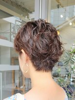 シャロン(SHARON) 【SHARON原宿】夏におすすめ!束間くりくりショートパーマ