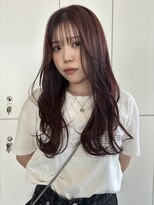 ユイマァル 岡山店(YUIMARL)&nbsp;【韓国】レイヤーカット×カシスカラー