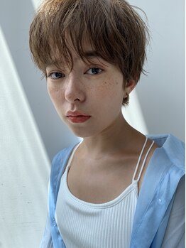 【JR恵比寿駅3分】切りっぱなしボブ/カジュアル+少しモードなショート…再現性高いヘアをご提案！