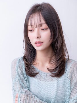 イルハバナ 渋谷(ill HAVANA) 20代30代/大人かわいい/シアカラー/カール/レイヤーカット/小顔