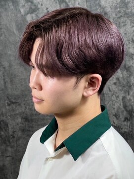 プレミアムバーバー 原宿店(PREMIUM BARBER produce by HIRO GINZA) 韓国センターパート