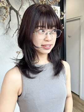 ディレクト(Direct) 《Direct》レイヤーカット x ローズブラウン