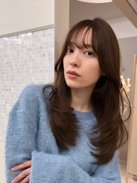 アンフィニー 銀座(ANFINI) レイヤーカット/前髪カット/くびれヘア/ウエットヘア/髪質改善