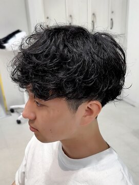 ネイロ 錦糸町(NeiRo) 波巻きスパイラルパーマツイストスパイラルパーマメンズマッシュ