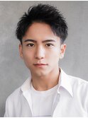 ツーブロックアップバングショート