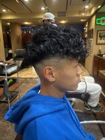 リットジェンツ 千葉(Lit Gents)&nbsp;スペインカール×スキンフェード