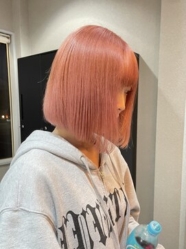 ハウリーヘアアンドスパ(HAURY hair&spa) 桜ピンク