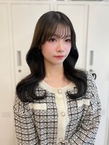 アリュウル 表参道 青山(Allure)&nbsp;大人可愛い韓国ヘア×オリーブグレージュカラー◯伊藤
