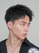 フィフスパーク(fifth PARK) スパイキーショートカットビジネスヘア短髪ツイストパーマヘア