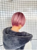 ベリーピンク×マッシュボブ