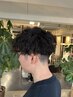 【山本担当】メンズ必見!縦落ちツイスパケアパーマ+カット¥15950