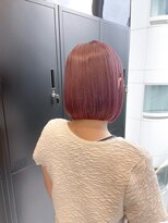 ハルキミナトジャパン センダイ(HARUKI MINATO japan SENDAI)&nbsp;ピンク艶ボブ