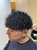 アメラボ(AmeLab)&nbsp;名古屋天白区梅ヶ丘30～50代メンズ波巻きパーマ