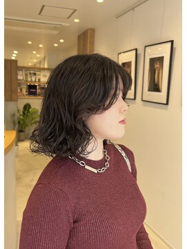 コテがいらない！コテ巻き風ボブパーマ！！